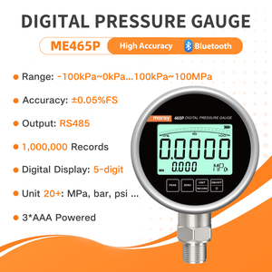 <span class=keywords><strong>Manomètre</strong></span> numérique électrique Moray ME460 Series OBM ODM à affichage 5 chiffres, haute précision, en acier inoxydable - Product Image 4