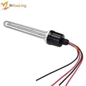 Chauffe-eau tubulaire électrique 48V DC 1500W pour chauffage solaire avec thermostat réglable - Product Image 1
