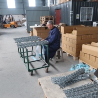 Serre-câble préformé direct usine, pince de maintien en acier galvanisé pour câble de terre ADSS OPGW ligne aérienne