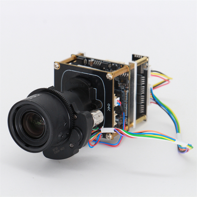 Starvis 5mp 30fps 1/2.8" IMX335+SSC338G 1Tops Ai Face Recognition IP Camera Board 6-22mm Zoom Lens Module Camera