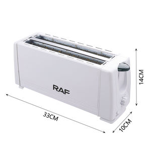 <span class=keywords><strong>Tostadora</strong></span> de 4 rebanadas RAF de 1200W con calentamiento de doble cara, tostado rápido y bandeja de migas extraíble para desayunos familiares - Product Image 5