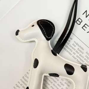 Llavero de Cuero con Diseño Realista de Perro Dálmata Clásico, Colgante para Bolso, Anillo Duradero para Llaves, Regalo para Amantes de Mascotas - Product Image 3