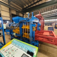 Máquina Automática para Fabricar Bloques de Hormigón QT10-15 para Bloques Huecos y Ladrillos Sólidos