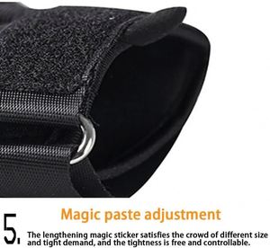 Gants tactiques de moto à demi-doigts en microfibre avec protection rigide des articulations pour le sport, le cyclisme, la chasse et la randonnée en extérieur - Product Image 2