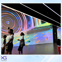 Sistema de software multimedia holográfico 3D, proyección para sala interior, Museo Interactivo, proyector inmersivo