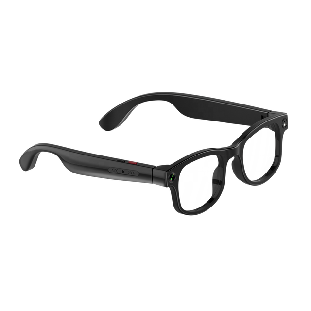AI Smart Glasses with Camera Latest Product 12MP Photography Waterproof Standard Bluetooth Wireless Smart Eye Glass