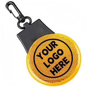 Toptan LED Işıklı Güvenlik Reflektörleri, Promosyon Hediyelik Eşya, Etkinlik Ürünleri, Özel Logo 3 Işık Modlu Flaşör - Product Image 3