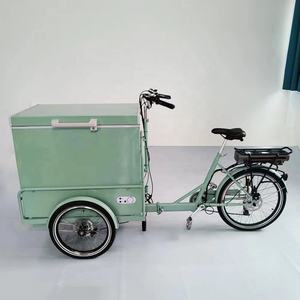 Micro-entreprises <span class=keywords><strong>petit</strong></span> tricycle de crème glacée/vélo de crème glacée électrique à 3 roues vélos e-<span class=keywords><strong>cargo</strong></span> - Product Image 1