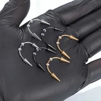 Top vendeur sourire Piercing bijoux en gros pour la bouche Vampire crocs Piercing Spike visage tigre dents lèvre