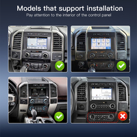 Kit Multimedia Carabc Actualizado para Ford F150 F250 SYNC2 SYNC3 de 8 a 12 Pulgadas, Pantalla Estilo Lincoln OEM 2015-2020