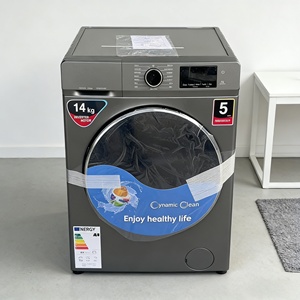 Lave-linge à tambour entièrement automatique de 14 kg avec sécheuse, grande capacité, en acier inoxydable, lave-linge frontal à grande capacité - Product Image 4