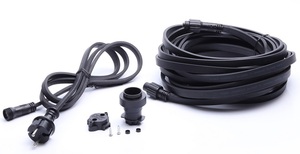Safety Certification Waterproof Standard Swivel Power <strong>Cord</strong> Power Cables Festoon <strong>Lights</strong> Outdoor String <strong>Light</strong> Flat Extension Cable - Product Image 2