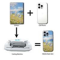 Máquina Profesional de Corte de Vinilo para Móviles, Plotter para Películas de Hidrogel, Protector de Pantalla, Cortador Automático, Fabricación de Adhesivos para la Parte Trasera del Teléfono