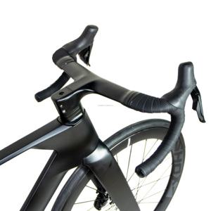 Nouveau Vélo de Route 2026 Aero 700C en Fibre de Carbone avec Cadre de Course, 24 Vitesses, Guidon Intégré et Freins à Disque 160mm W06 - Product Image 5