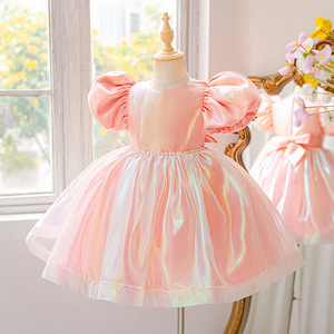 ชุดเดรสเจ้าหญิงสีชมพูฟูฟ่องประดับโบว์ สำหรับงานปาร์ตี้ งานแต่งงาน งานเทศกาล และการแสดงบนเวที - Product Image 2
