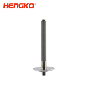 Hengko Sparger sinterizzato in acciaio inossidabile Tri morsetto NPT femmina diffusore a bolle 2 Micron diffusione pietra di carbonatazione - Product Image 4