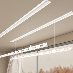 Nouveau Séchoir à Linge Pliable Entièrement Dissimulé à Pôle Unique pour Balcon, Entièrement Automatique, pour Salon - Product Image 6
