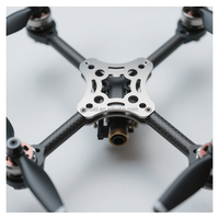 Couverture de corps de drone en acier inoxydable durable, usinée CNC et par électroérosion à fil, sur mesure OEM/ODM, avec une tolérance de 0,005 mm