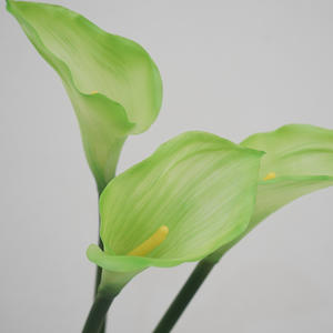 BF-CL04 Lirios de Cala Artificiales de Alta Gama de 66 cm, Hechos a Mano, con Tacto Real, de PVC, para Decoración de Bodas, Fiestas y Hogar - Product Image 4