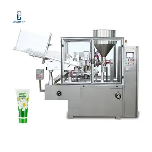 Automatic Toothpaste Cosmetic Cream Lotion Aluminum Tube Filling Machine Ointment Soft Tube Filling And Sealing Machine