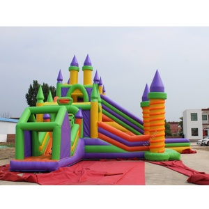 Bán Buôn Inflat Nhảy Trẻ Em Bơm Hơi Khổng Lồ Nhà Bị Trả Lại Thương Mại Lâu Đài <span class=keywords><strong>Bouncy</strong></span> Với Slide Combo - Product Image 4