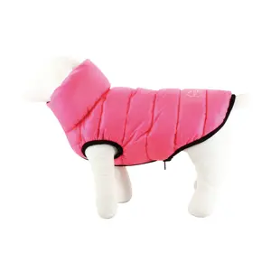 dog vest coat warm pet puffer clothes windproof dog jacket for large dogs