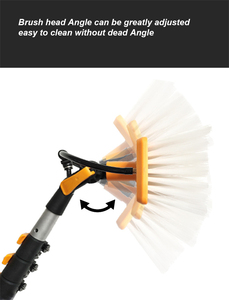 Yifeng 66ft Water Purification <strong>Systems</strong> Waterfed <strong>Gutter</strong> Window <strong>Cleaning</strong> Solar Panel <strong>Cleaning</strong> Brush Pole - Product Image 4
