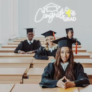 Congrats GRAD Neon dẫn đăng ký thay đổi độ sáng tường trang trí nội thất cho Đảng hình ảnh lớp <span class=keywords><strong>2025</strong></span> lễ kỷ niệm món quà tốt nghiệp New Đèn Neon thiết kế - Product Image 3