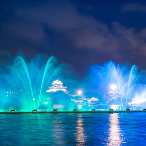 झील अनुप्रयोग उच्च तकनीक प्रदर्शन के लिए फेनलिन बड़े डिजिटल जल नृत्य फव्वारा - Product Image 3