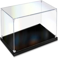 Boîte de présentation de voiture de Formule 1 en acrylique transparent personnalisée avec couleur et taille sur mesure, marque YGL, YGL-851, pour la décoration