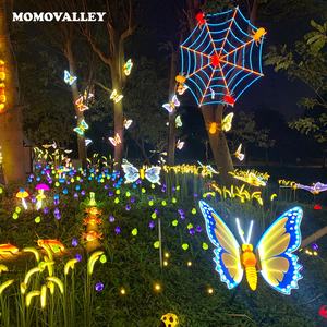 Lumière de jardin libellule réaliste avec une envergure de 120cm étanche et durable pour les petits ruisseaux décoratifs de vacances de fête au bord de la rivière - Product Image 6