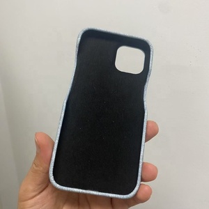 Étui de téléphone portable antichoc en TPU avec pochette en jean rétro et porte-cartes pour femmes, compatible <span class=keywords><strong>iPhone</strong></span> 17 16 15 14 13 12 Pro Max - Product Image 6