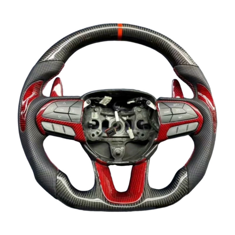 หนังพรุน + คาร์บอนไฟเบอร์ + การเย็บสีแดง + ไม่มีกระดุม