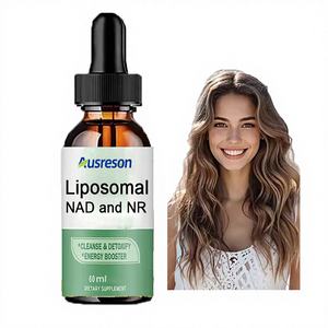 Ausreson OEM Liposomal Nad et Nr Drops, liquide oral, complément de soin de la peau pour adultes, 900 mg - Product Image 1