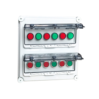 Boîte de commutation à bouton étanche IP67 OEM plastique ABS boîte de commande d'arrêt de démarrage électrique bouton poussoir