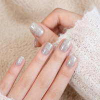 Vente en gros de vernis à ongles en gel UV LED scintillant en mousse pour l'été, 25 couleurs, 15 ml, paillettes de diamant haute densité, DIY, salon de manucure