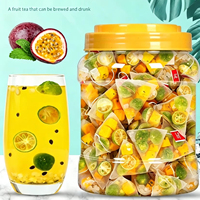 Kumquat-citroen-passievrucht gezondheidsthee in theezakjes - kookbaar & drinkbaar