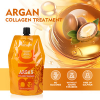 Masker rambut kolagen Karseell Label pribadi harga grosir Biotin organik minyak Argan perawatan rambut masker kolagen rambut