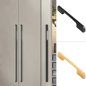 Nordic Style Long Aluminum Alloy Extended Pull Handle Furniture <strong>Door</strong> Handle for Cabinet Drawer Wardrobe Closet Kitchen Bedroom - Product Image 4