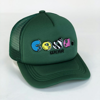 Chapeau avec logo personnalisé Casquette de camionneur classique 5 panneaux Casquette de camionneur Otto Rope Casquettes de camionneur unies avec corde