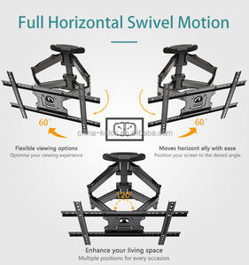 Supports <span class=keywords><strong>TV</strong></span> pivotants KLC-X8, solution d'affichage professionnelle, fixation murale pour <span class=keywords><strong>TV</strong></span> - Product Image 5