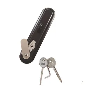 Hot Sale Switchgear Parts Sliding Panel Handle Push Button Cabinet Plane Lock