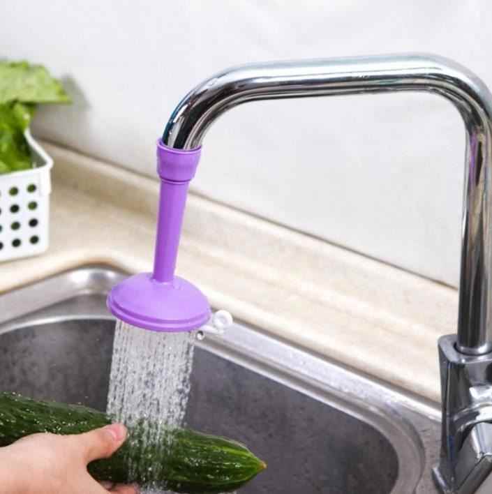 T1342 Kitchen Tap Extender Faucet Saving Water Splash-Proof Water Outlet Shower Head Water Filter Sprinkler