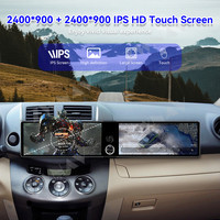 Autoradio Android 14 double écran 12,3 pouces ZWNAV pour Toyota RAV4 2006-2012 avec GPS, DSP, Carplay, écran de voiture, stéréo vidéo, Carplay