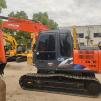 Machine à creuser d'importation d'origine ZX120 120 Hitachi, excavatrices d'occasion à vendre
