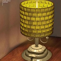 Ensemble de blocs de construction XMORK, lampe de table, 1433 pièces avec lumière LED, décorations de chambre, jouets, prêts à être expédiés