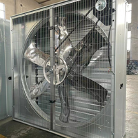 Ventilation de poulailler 50 pouces 1380 Ventilateur de ventilation avicole mural à flux axial industriel Extracteur d'air chaud pour élevages