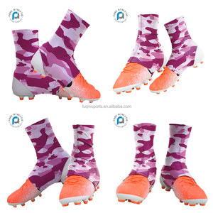 FQ desain kustom kamuflase Digital desain Camo tim Lacrosse Softball Spat Sublimate American Football Baseball Cleat Cover - Product Image 3