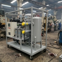 Transformateur hydraulique de déchets sous vide industriel lubrifiant filtre à huile purificateur Filtration recyclage Machine de nettoyage automatique