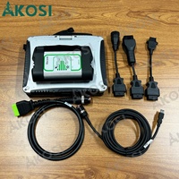 Outil de diagnostic automobile pour camions lourds Volvo Vocom 88890300 avec SDD pour Renault/UD/Mack/Volvo et ordinateur portable CF19, modèle 2024